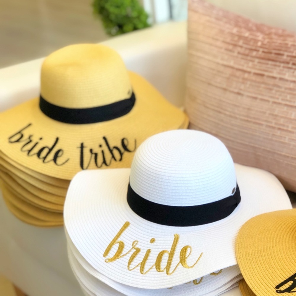 Bride tribe sunhat